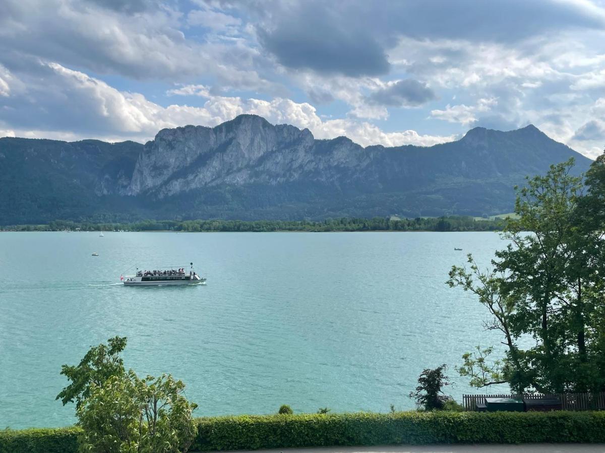 Pension Semler Apartamento Mondsee Exterior foto
