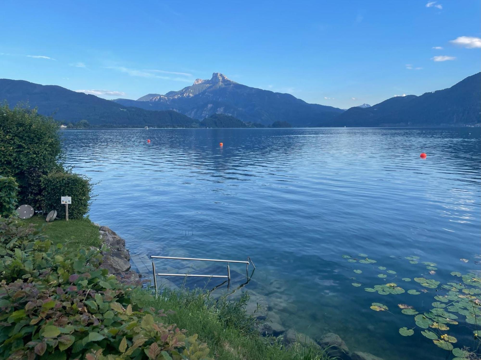 Pension Semler Apartamento Mondsee Exterior foto