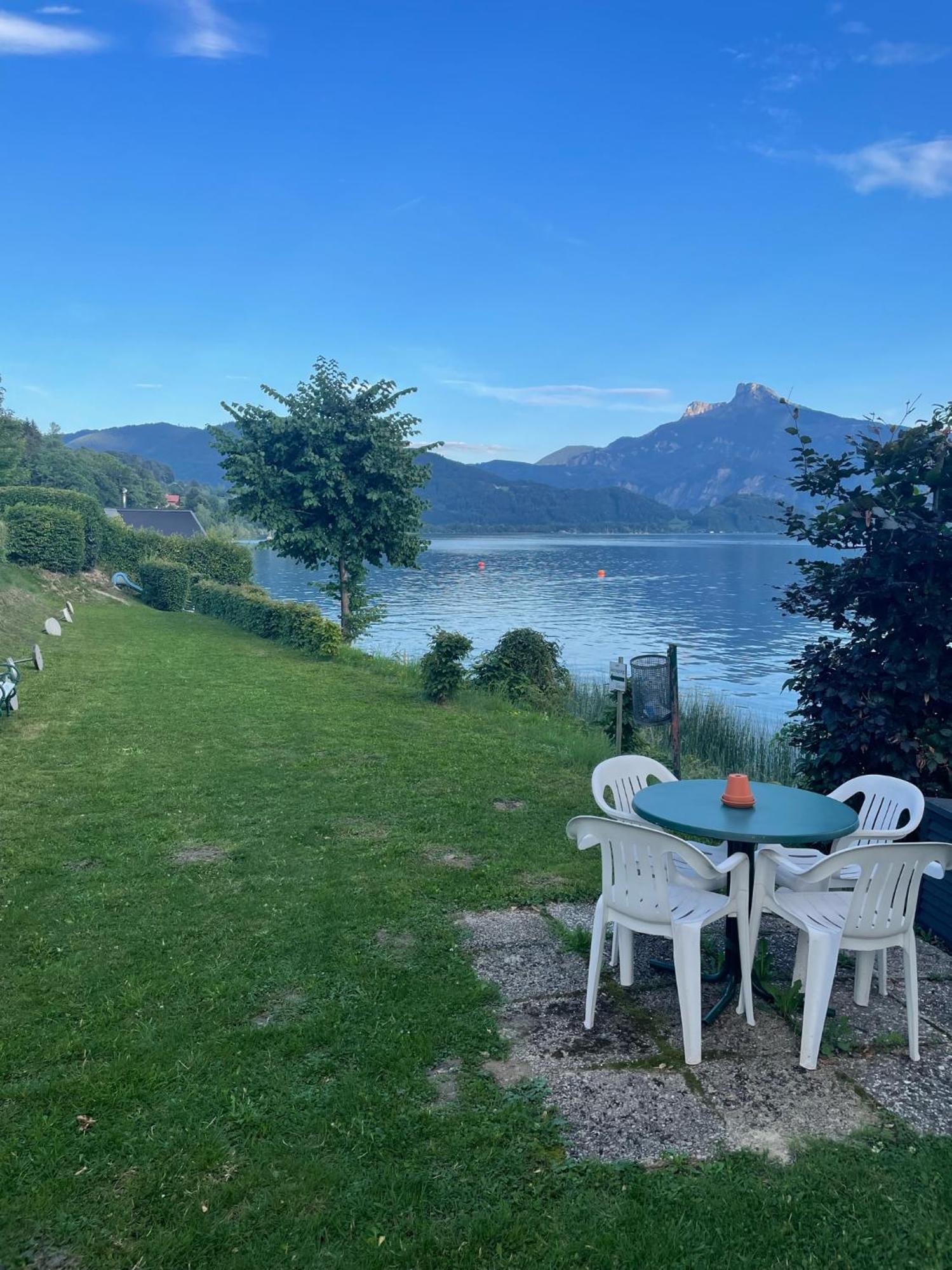 Pension Semler Apartamento Mondsee Exterior foto