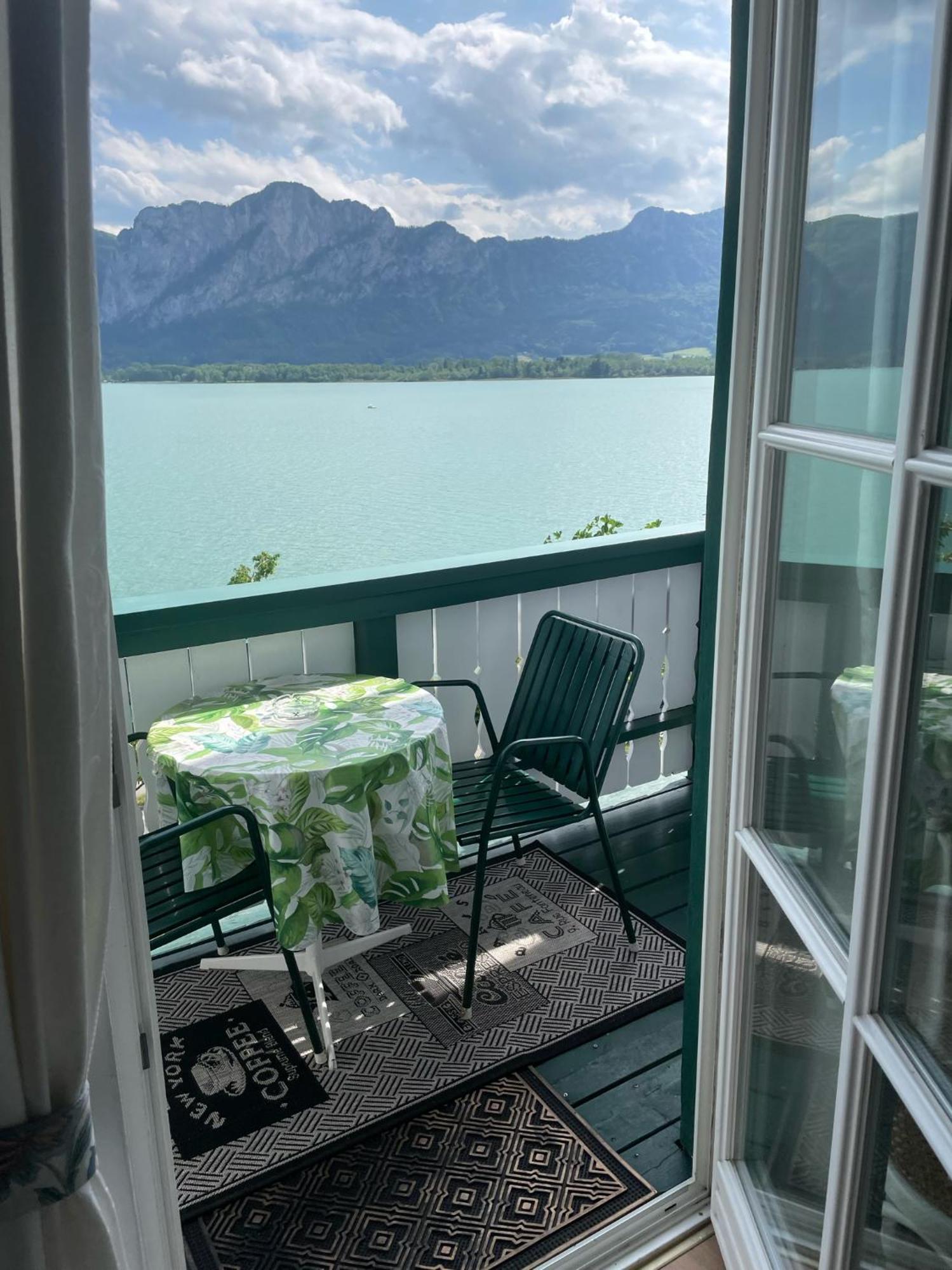 Pension Semler Apartamento Mondsee Exterior foto